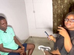 Steamy session with cum on tits featuring Nigerian talent Nathanxbush and Govt Owned Pornstar