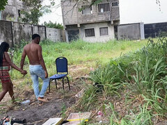 Africano, Amatoriale, Culo grosso, Nero, Pompino, Coppia, Tette naturali, All'aperto