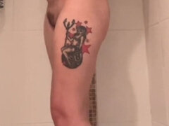 Любители, Большая жопа, Женщины, Мастурбация, Киски, Душ, Соло