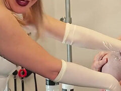 In den arsch, Sadomasochismus, Domination, Weibliche domination, Fetisch, Faustfick, Einschiebung, Latex