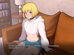 Blonde, Sucer une bite, Transsexuelle, Adolescente, Nénés