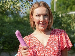 Leie, Kleid, Fingern, Im freien, Kurzes haar, Solo, Entkleiden, Jungendliche (18+)