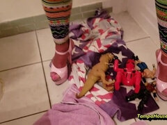 Enthousiasteling, Dichtbij, Compilatie, Huisgemaakt, Moeder die ik wil neuken, Pissen, Kut duiken, Geschoren