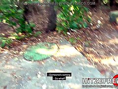 Amateur, Mamada, Semen en la boca, Alemán, Hd, Al aire libre, Público, Tatuaje