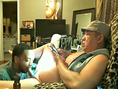 EBONY HUNGRY FOR CUM