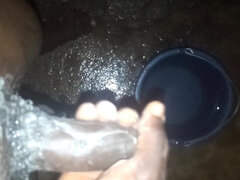 Zwart, Handbeurt, Masturbatie, Alleen