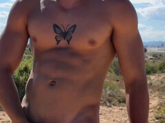 Handjobb, Onani, Utomhus, Solo, Spansk