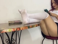 Stepdaughter Bibirabbit sucks my cock after being rude - Latina teen with big ass homemade