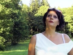 デカチン, デカパイ, フェラチオ, 茶髪の, 手コキする, ハードコア, 熟年, 淫乱熟女