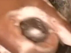 Salle de bains, Noire, Tir de sperme, Homosexuelle, Masturbation, Solo, Rétro ancien