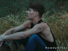 Anal, Kukk suging, Bakfra, Runke, Røske, Muskel, Suging, Tattovering