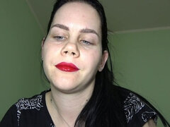 Beautiful Anna the Giantess Plays with You in POV Close-up