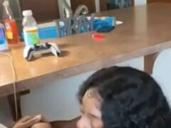 Ebony Teen Sucking BBC