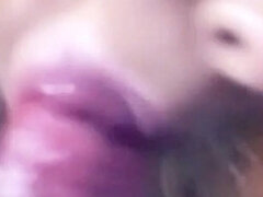 The Actress Blue Angel, Gives a Blowjob to the Director Antonio Adamo in POV