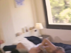 Cute teen Angel Emily BTS rough sex