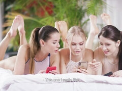 Toccando, Gruppo, Baciando, Lesbica, Orgia, Figa, Rasata, Ragazza