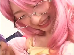 Asiatique, Gode, Japonaise, Lesbienne, Gicler