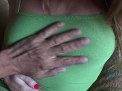 Leie, Blondine, Fingern, Fussjob, Freundin, Handjob, Küssen, Pov