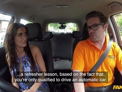Posh Cheating Wife Has Loud Orgasms 1 - Fake Driving School