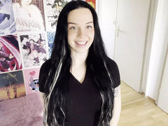 Hot 18yo German Girl CassySweet Gets Naked On Sex Site - Big Tits & Piercings!