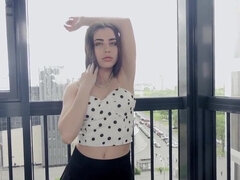 Amatéři, Kotě, Krásky, Velké kozy, Brunetka, Detailní, Dildo, Orgasmus