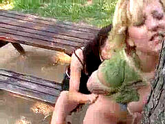 Bdsm, Dominace, Skupina, Ponížení, Venku, Na veřejnosti, Španělské, Voyeur