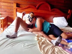 Mature Boss Gives Me Hot Deep Throat Blowjob - Homemade MILF Action