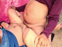 18 años, Tía, Corrida, Indio, Orgasmo, Al aire libre, Coño, Medias largas