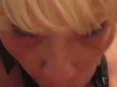 Sexy Blonde Amatuer MILF Wants His Cum in Her Mouth