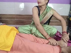 Beauté, Chambre à dormir, Mignonne, Femme au foyer, Indienne, Domestique, Serré, Épouse