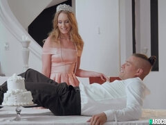 Tussi, Grosse titten, Blondine, Blasen, Milf, Mutti, Pornostars, Flotter dreier