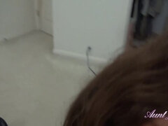 Tante, Braunhaarige, Masturbation