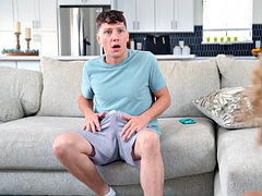 Pauzão, Loiroa, Boquete, Flagrado, Jato de porra, Punheta, Saltos, Masturbação