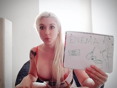 Analny, Tyłek, Blondynka, Zabawny, Hd, Olbrzymi, Instrukcja, Cycki