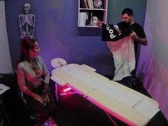 British Thatbosslass Tantric Yoni Massage