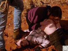 아메리카인, 본디지 훈육 사디즘 마소치슴, 큰 엉덩이, 본디지, 모욕, 항문을 햝는 행위