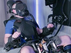 Bdsm, Bondage, Sperma shot, Electro, Homosexuell, Latex