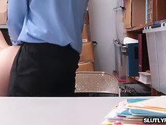 Achterkamer, Pijpbeurt, Gevangen, Doordringend, Politie, Straf, Tiener, Uniformpje