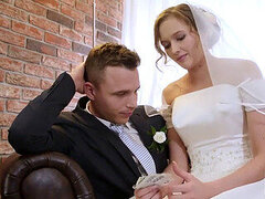 浮気する, チェコ, ヨーロピアン, お金, 現実, ストッキング, ティーン, 結婚式