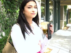 Pilates Instructor Fucks In Alley 1 - Public Pickups