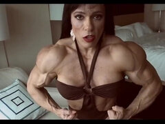 Peitos grandes, Biquine, Morena, Fêmea, Mulher dominante, Fetiche, Mamãe, Solo chão