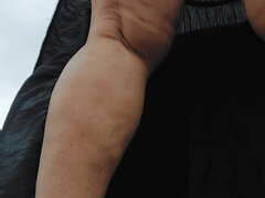 Amateur, Belle grosse femme bgf, Poilue, Mature, Public, Chatte, Solo