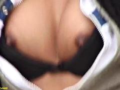 Curvy milf fucked on street