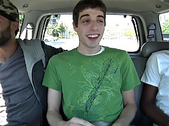 Chris Kingston Gets Fucked By Two Black Guys