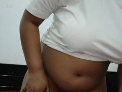 First-time hookup with Alone Angel featuring her big natural tits and sensual fellatio