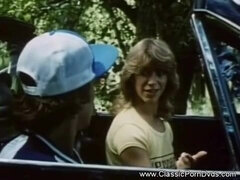 금발의, 오랄섹스, 사정 샷, 밀프, 빈티지