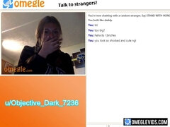 Cute Teen Is Shocked By Omegle Monster Cock