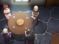 Store bryster, Biseksuel, Blondine, Creme tærte, Kvinde dominans, Firkanter, Udendørs, Trekant