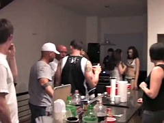 Student fucks at party with teen riding