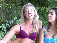 Amateur, Allemand, Lesbienne, De plein air